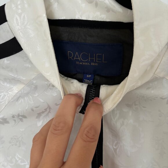 Rachel Rachel Roy Shawna Mockneck Bomber Jacket - Picture 4 of 8